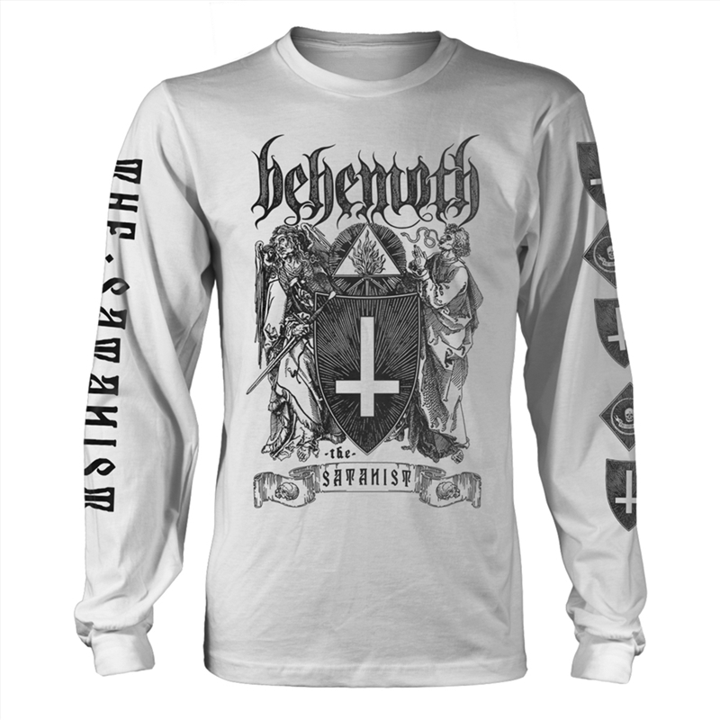 The Satanist - White - LARGE/Product Detail/Shirts