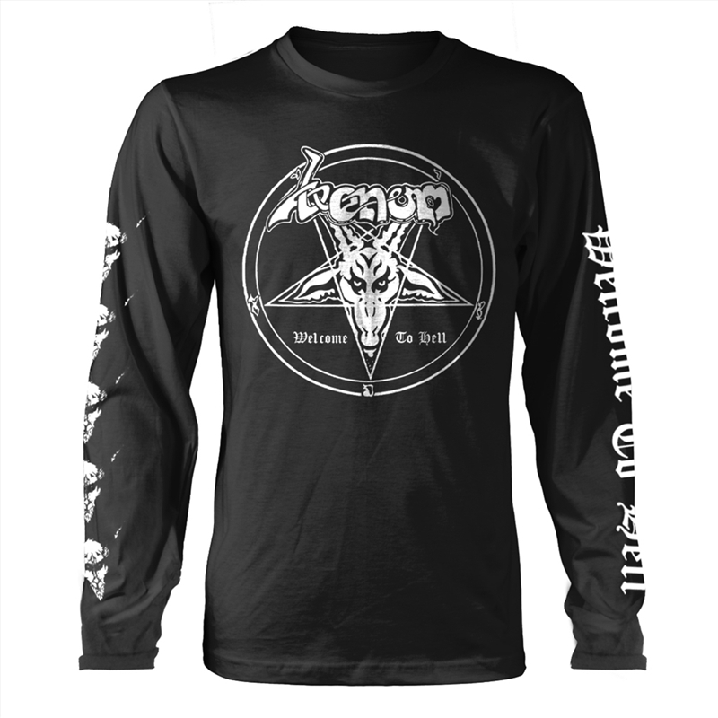 Welcome To Hell - Black - XXL/Product Detail/Shirts