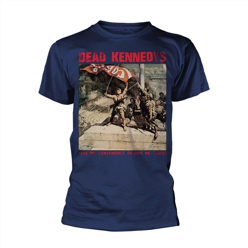 Convenience Or Death (Navy) - Blue - LARGE/Product Detail/Shirts