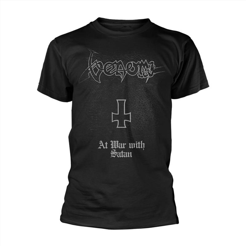 At War With Satan - Black - LARGE/Product Detail/Shirts