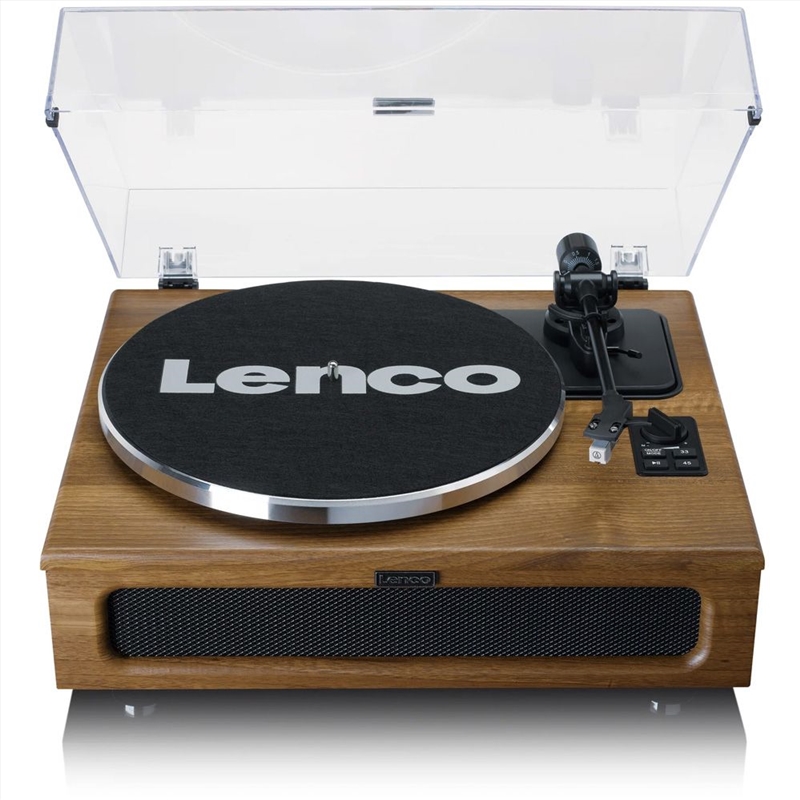 Lenco Wooden Turntable with 4 built-in Bluetooth speakers 40W - Walnut/Product Detail/Turntables