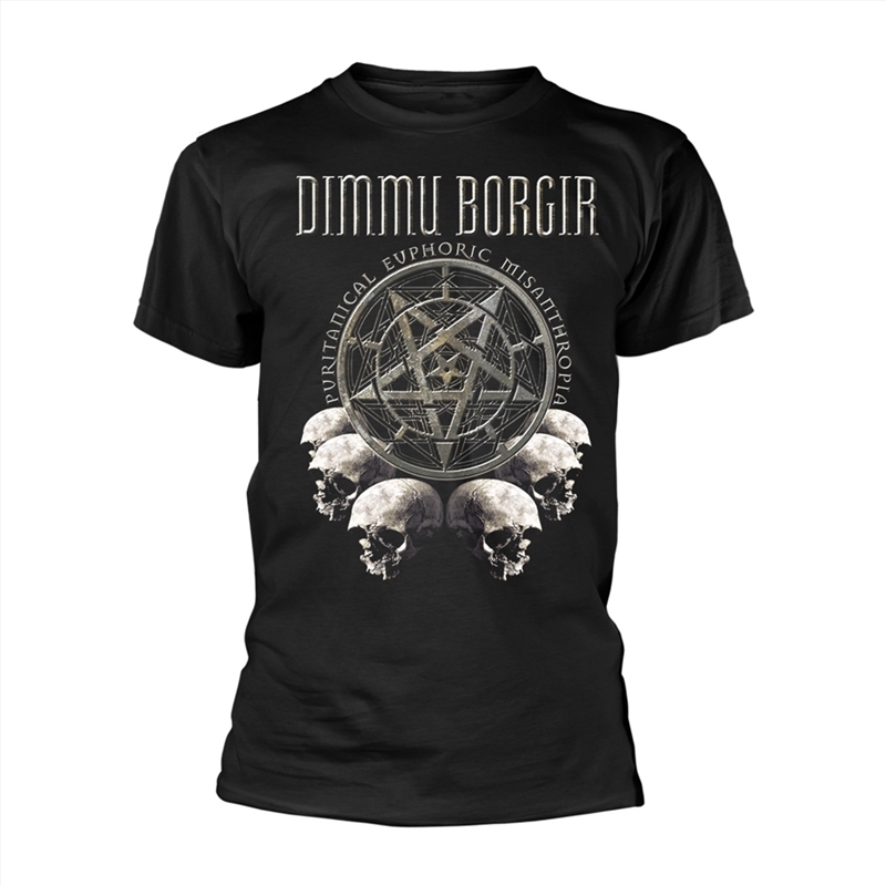 Puritanical Euphoric Misanthropia (Skulls) - Black - LARGE/Product Detail/Shirts