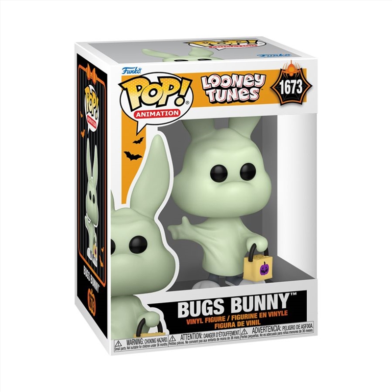 Looney Tunes: Halloween - Bugs Bunny (Ghost) Pop! Vinyl/Product Detail/TV