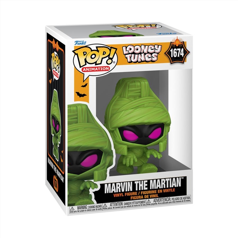 Looney Tunes: Halloween - Marvin the Martian (Mummy) Pop! Vinyl/Product Detail/TV