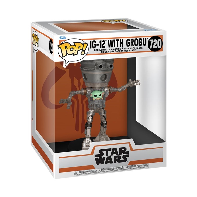 Star Wars - IG-12 with Grogu Pop! Deluxe/Product Detail/TV