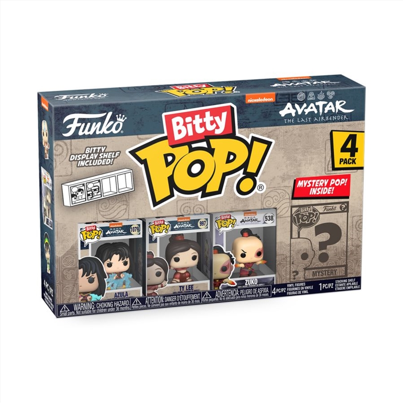 Avatar: the Last Airbender - Azula Bitty Pop! 4-Pack/Product Detail/Funko Collections