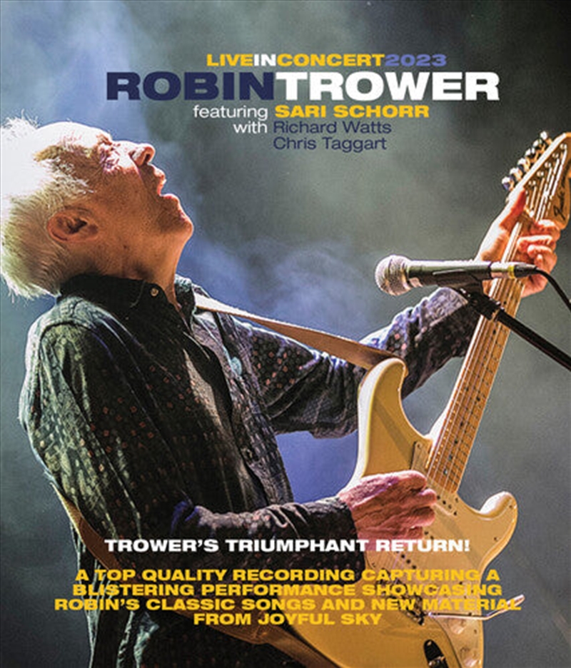 Robin Trower In Concert With Sari Schorr/Product Detail/Rock/Pop
