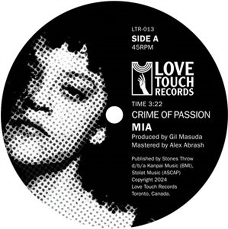 Crime Of Passion B/W Love Bug/Product Detail/R&B