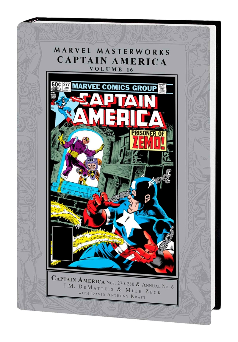 MARVEL MASTERWORKS: CAPTAIN AMERICA VOL. 16/Product Detail/Graphic Novels