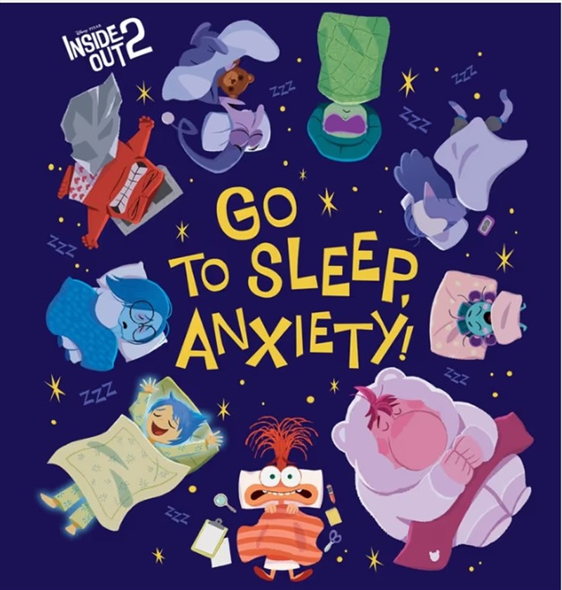 Go To Sleep Anxiety! (Disney Pixar: Inside Out 2)/Product Detail/Early Childhood Fiction Books