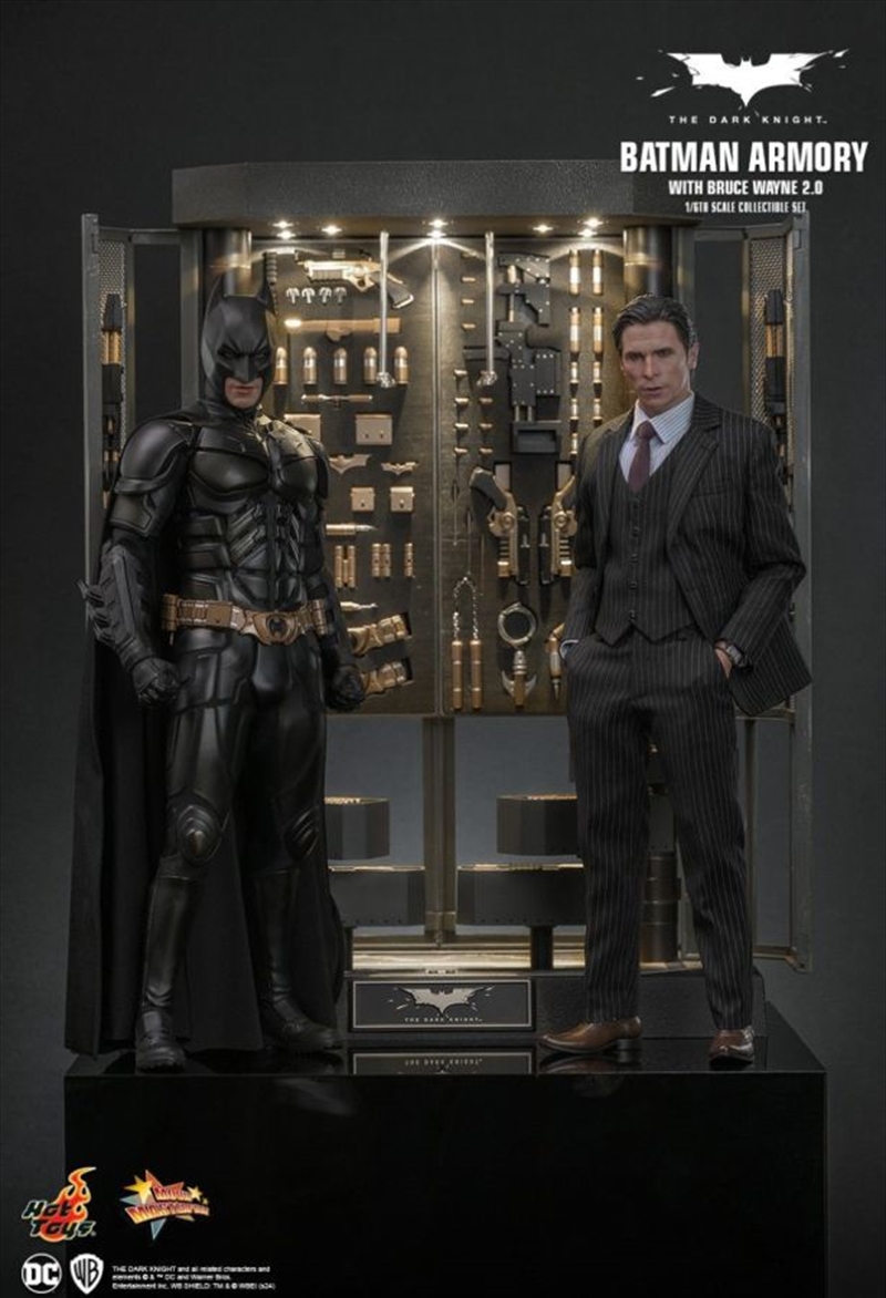 The Dark Knight - Batman Armory with Bruce Wayne (2.0) 1:6 Scale Collectible Figure Set/Product Detail/Figurines