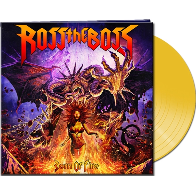 Born Of Fire (Trans Yellow Vinyl)/Product Detail/Rock/Pop