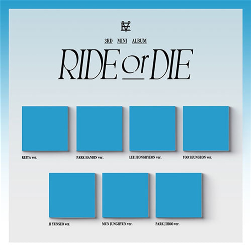 Evnne Ride Or Die 3rd Mini Album Digipack Set/Product Detail/World