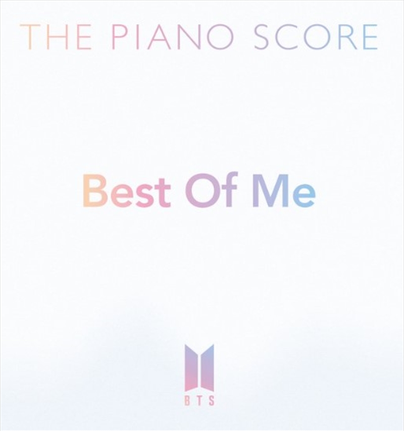 BTS The Piano Score (Best Of Me)/Product Detail/World
