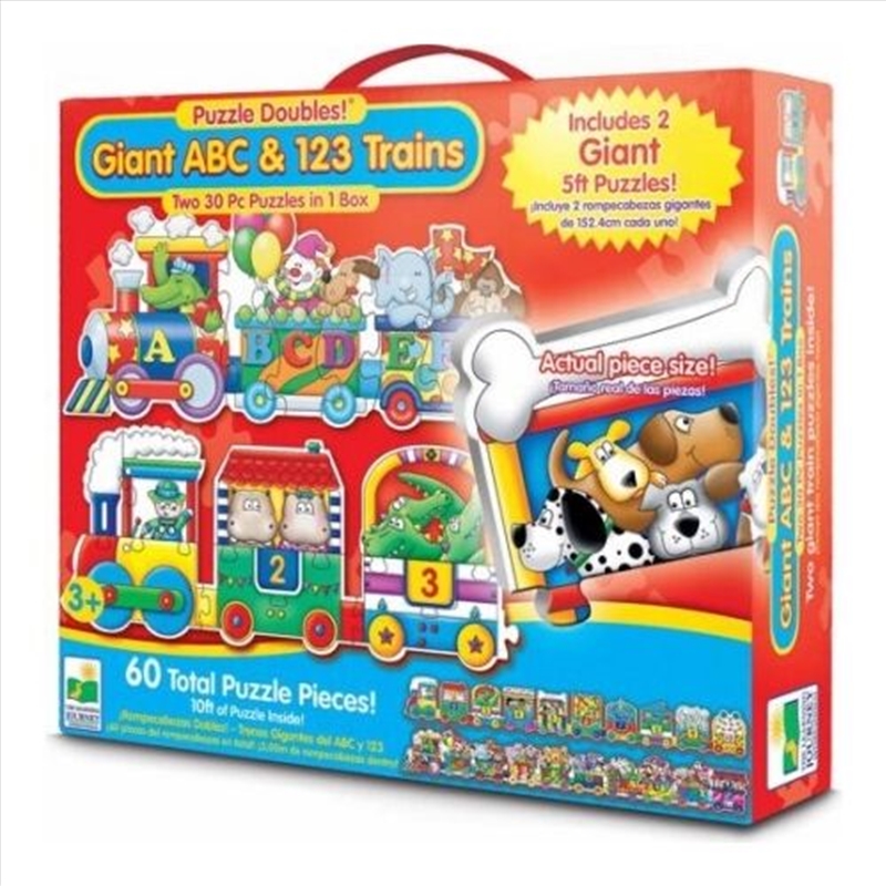 Giant Abc & 123 Train Floor Puzzle/Product Detail/Jigsaw Puzzles