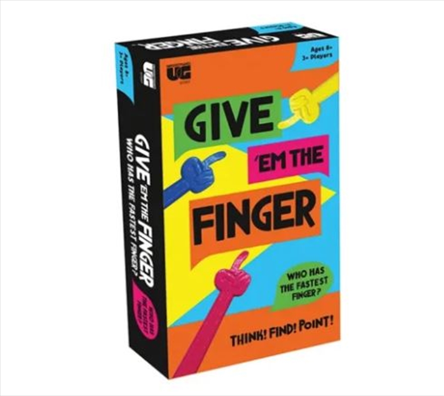 Give 'Em The Finger/Product Detail/Card Games