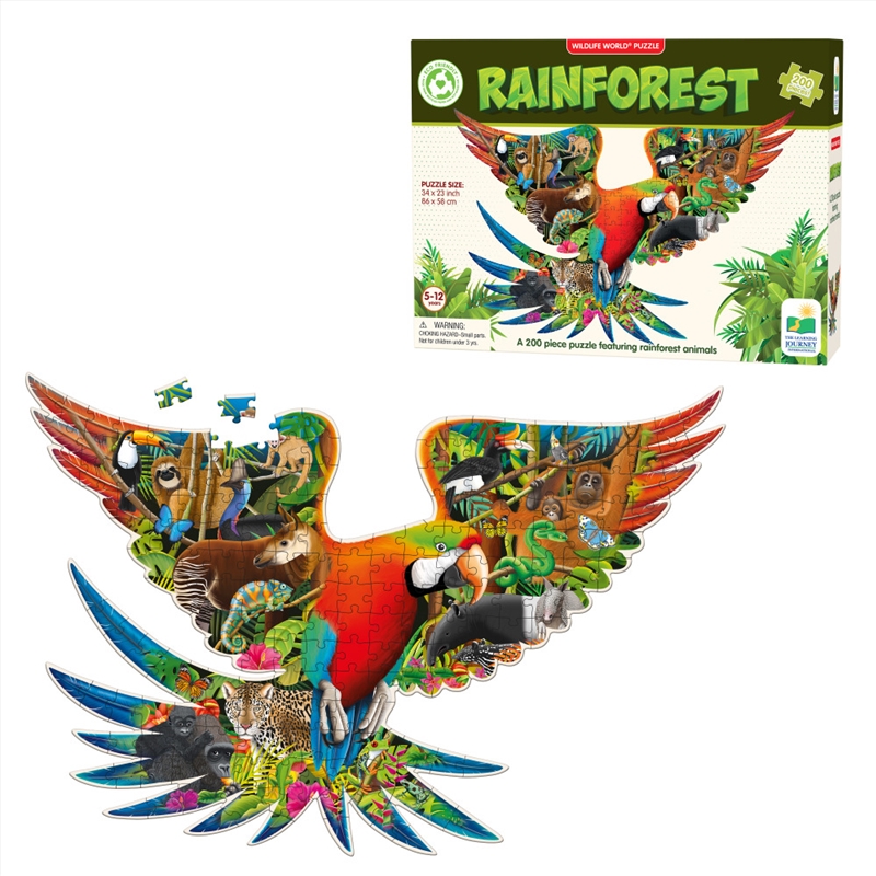 Rainforest Puzzle 200pcs/Product Detail/Jigsaw Puzzles