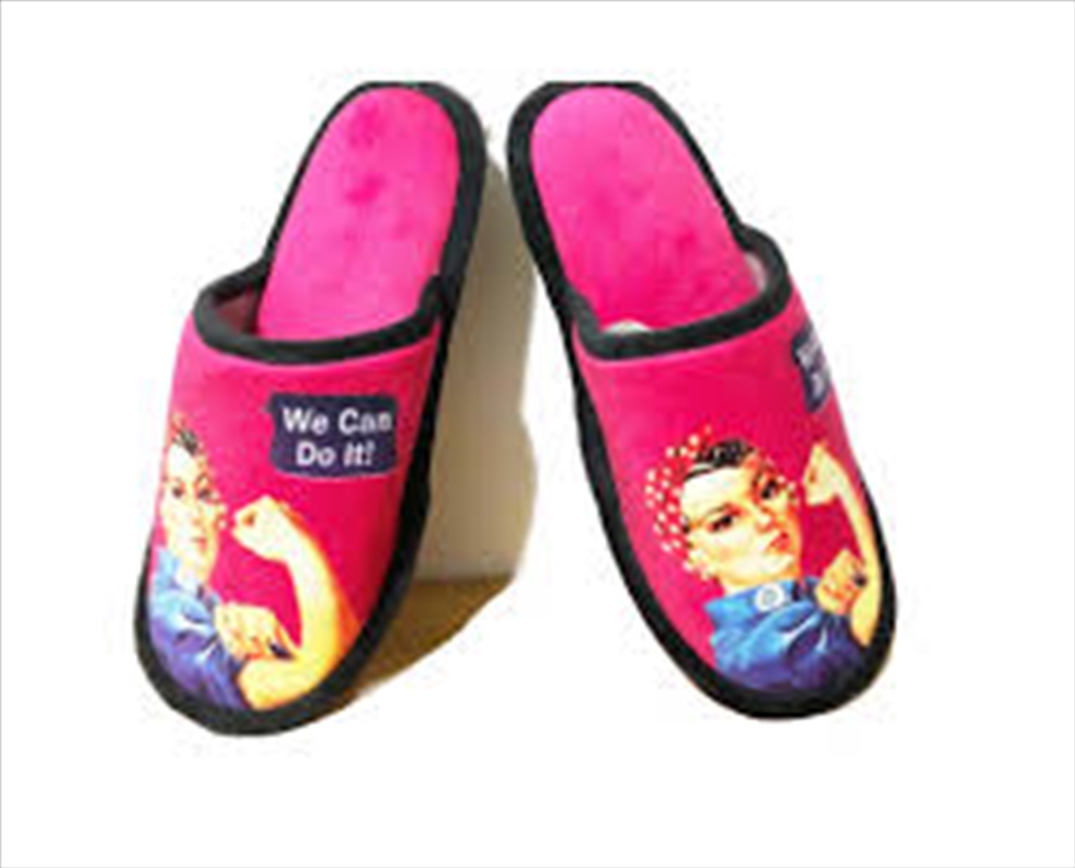 Rosie The Riveter Slippers We Can Do It/Product Detail/Footwear