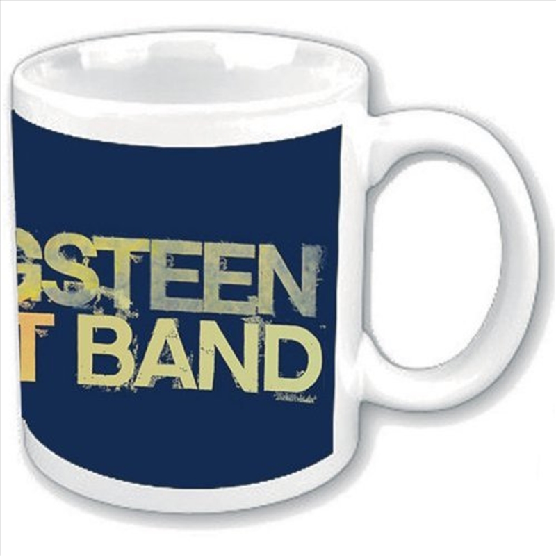 Bruce Springsteen Boxed Standard Mug: Yellow Logo/Product Detail/Mugs