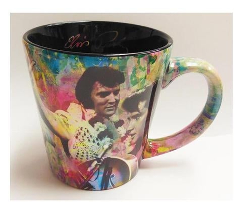 Elvis Mug Colorful Collage Latte/Product Detail/Mugs