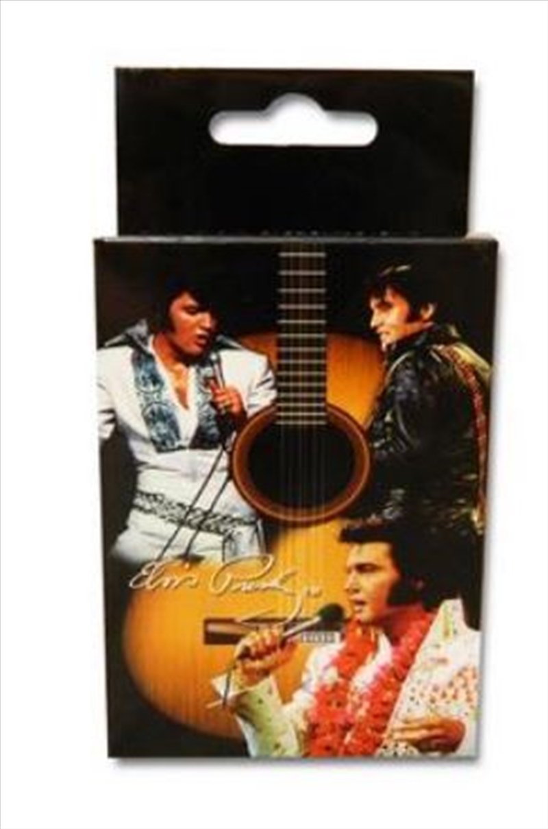 Elvis Playing Cards Guitar 3 Images/Product Detail/Card Games