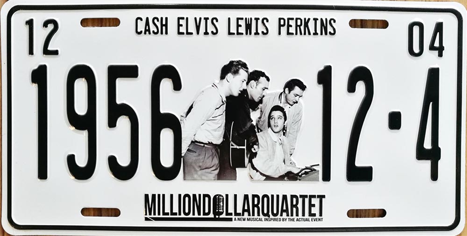 Million Dollar Quartet Licence Plate 1956/Product Detail/Posters & Prints