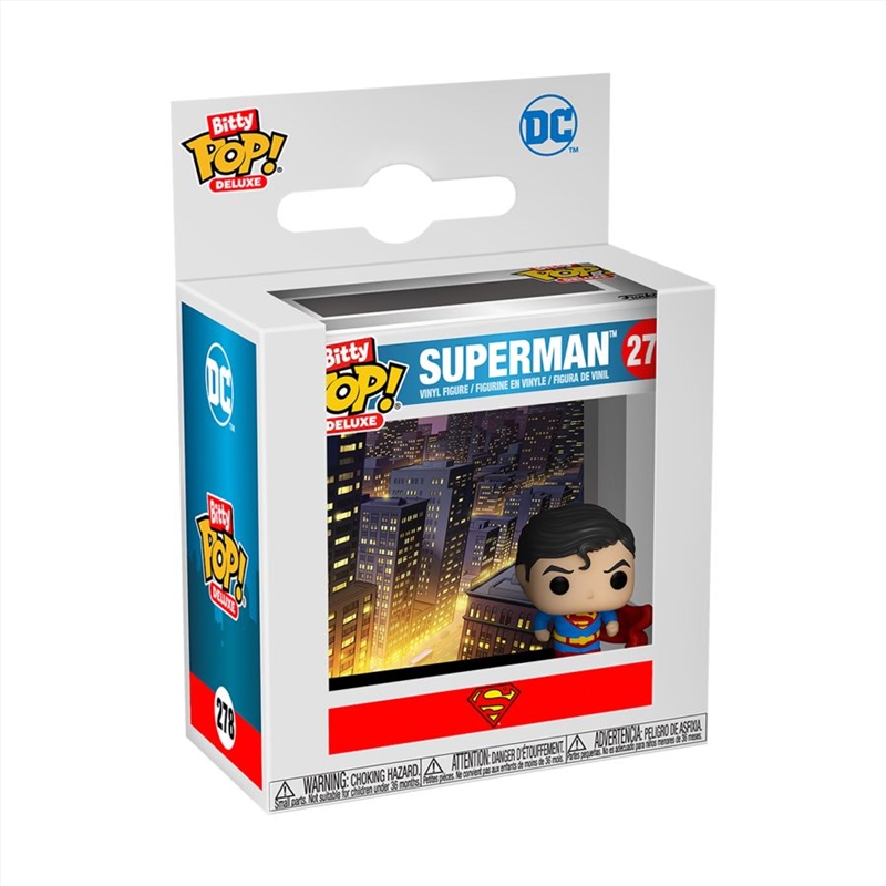 DC - Superman Bitty Pop! Deluxe/Product Detail/Funko Collections