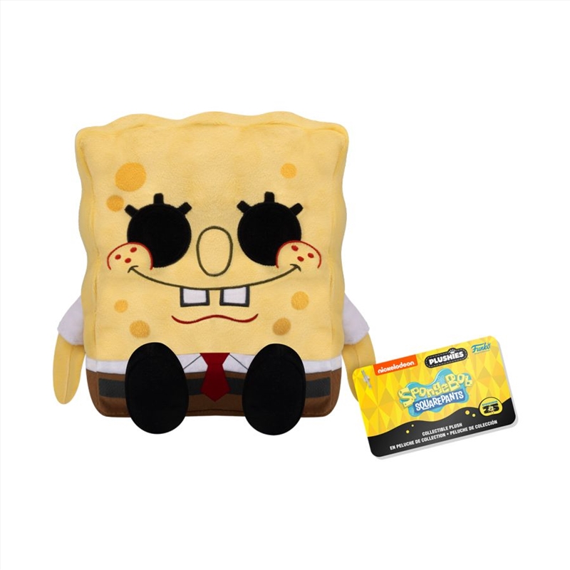 Spongebob: 25th Anniversary - Spongebob 7" Pop! Plush/Product Detail/Plush Toys