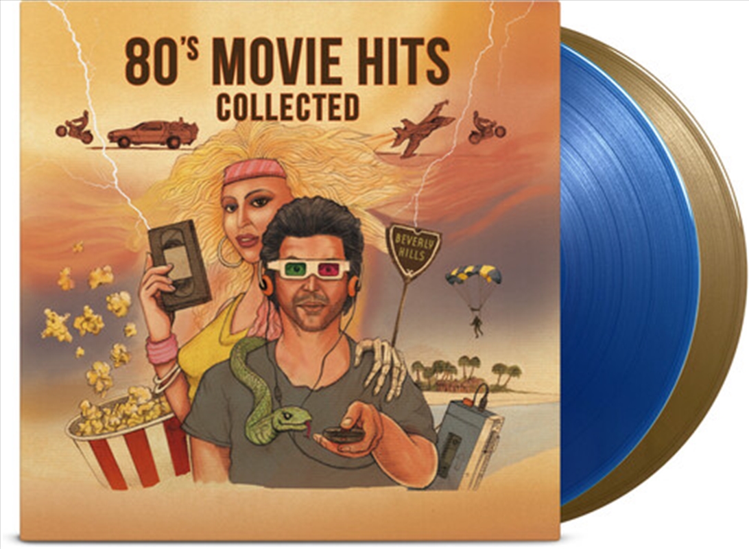 80's Movie Hits Collected - Limited Translucent Blue & Gold Coloured Vinyl/Product Detail/Rock/Pop