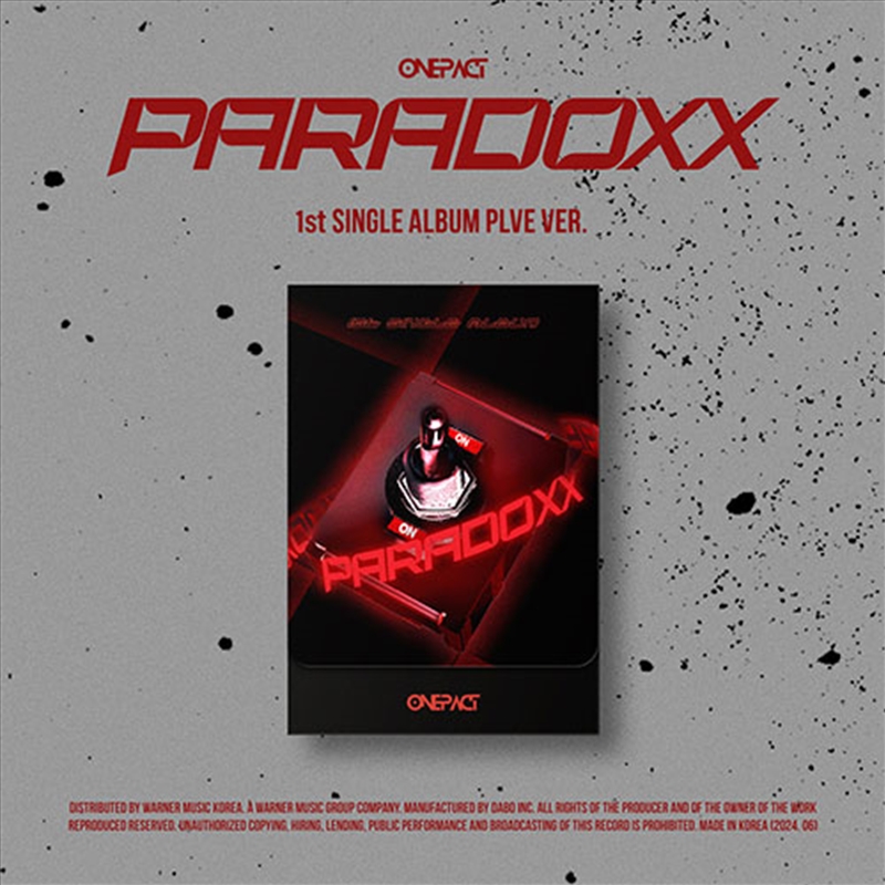 Paradoxx - 1St Single Album (Plve Ver)/Product Detail/World