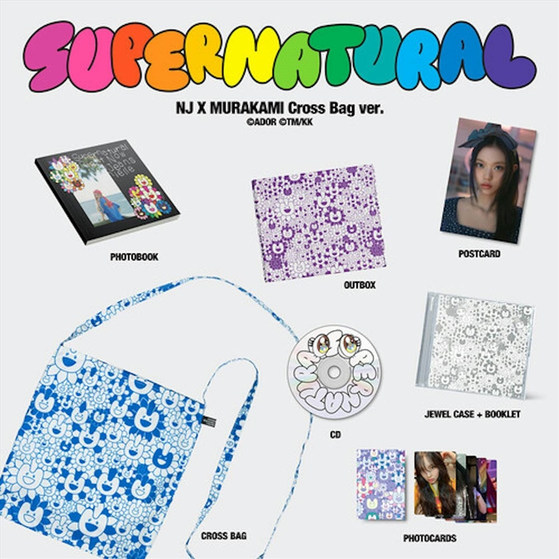 Newjeans 'Supernatural' Nj X Murakami (Cross Bag)/Product Detail/World