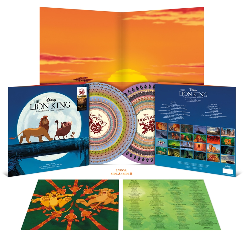 Lion King - 30th Anniversary Zoetrope Vinyl/Product Detail/Soundtrack