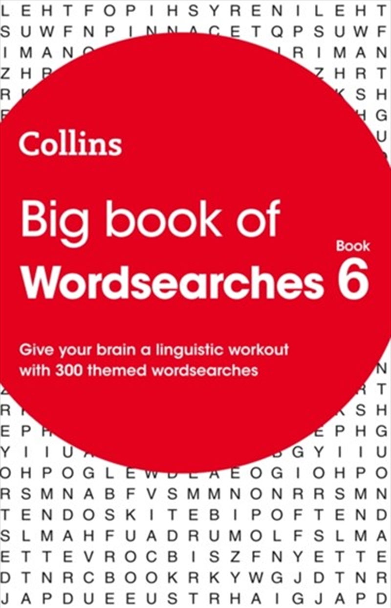 Big Book Of Wordsearches Book 6/Product Detail/Adults Activity Books