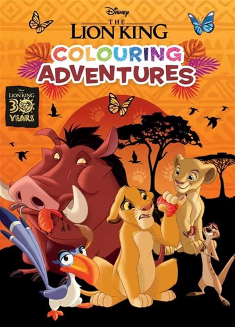 Lion King 30th Anniversary - Colouring Adventures/Product Detail/Kids Colouring