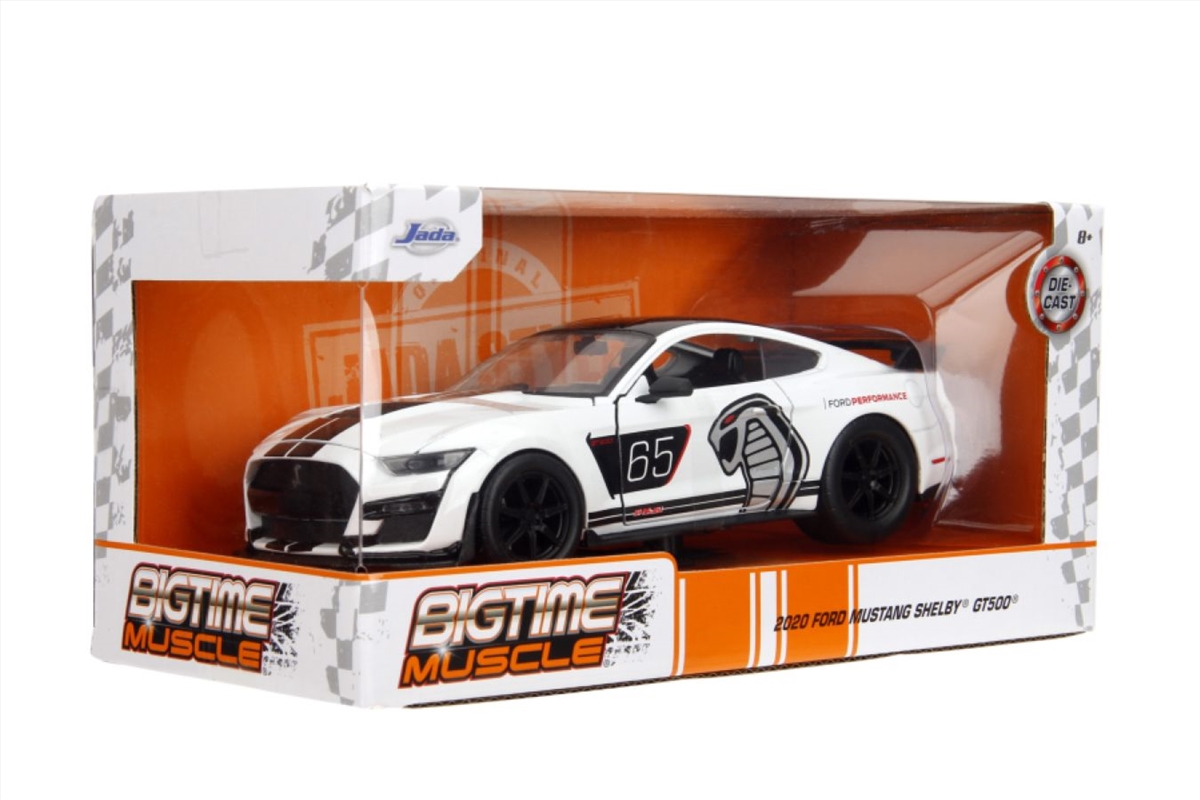 Big Time Muscle: Dark Horse - 2020 Ford Mustang Shelby GT500 1:24 Scale Diecast Vehicle/Product Detail/Figurines