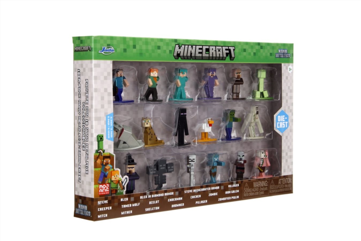 Minecraft - Nano MetalFig 18-Pack (Wave 12)/Product Detail/Figurines