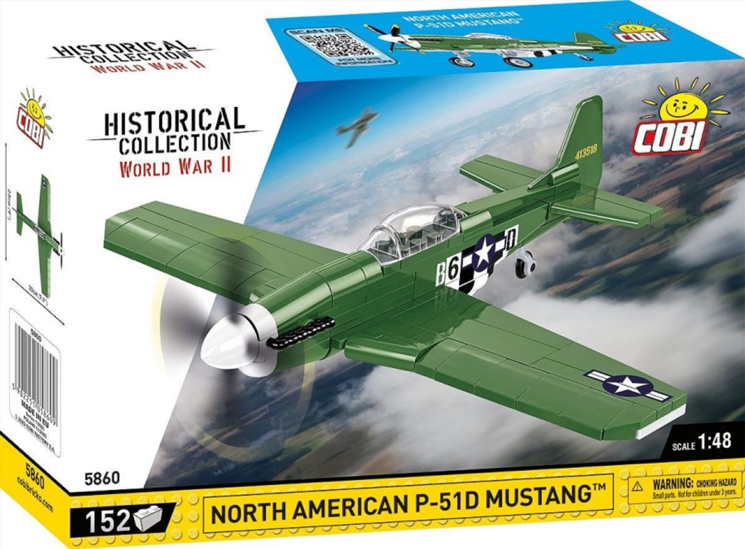 World War 2 - P-51 Mustang (150 Piece Kit)/Product Detail/Figurines