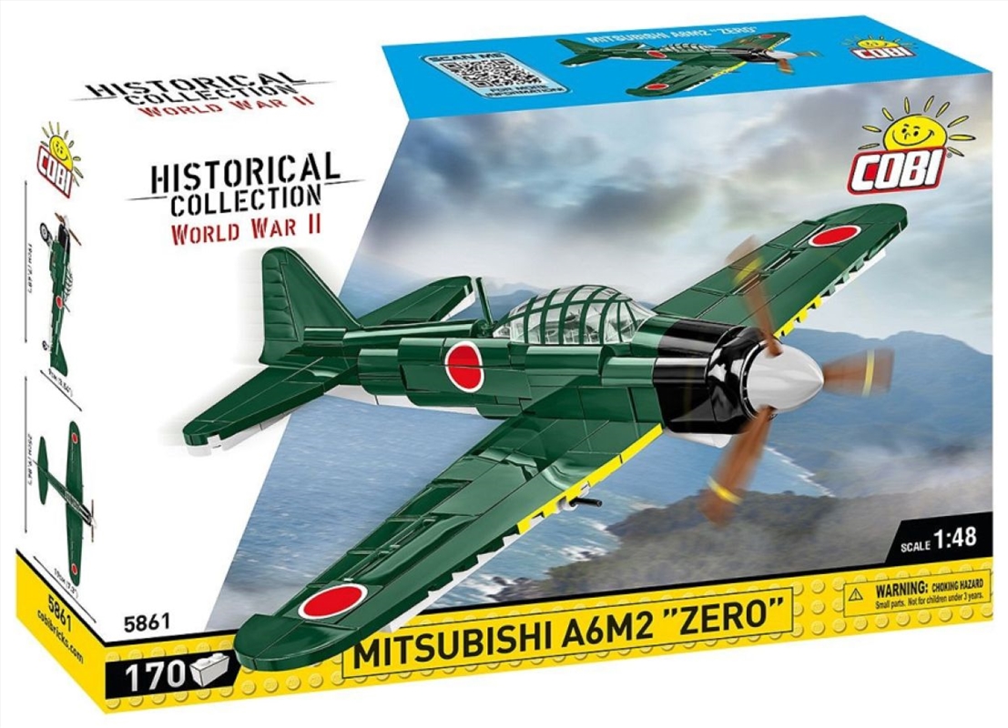 World War 2 - Mitsubishi A6M2 "Zero" (170 Piece Kit)/Product Detail/Figurines