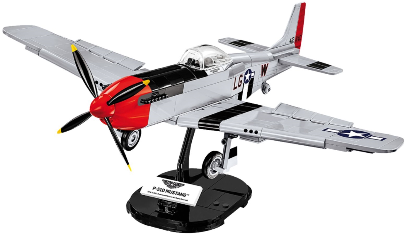 Top Gun - Mustang P-51D (350 Piece Kit)/Product Detail/Figurines