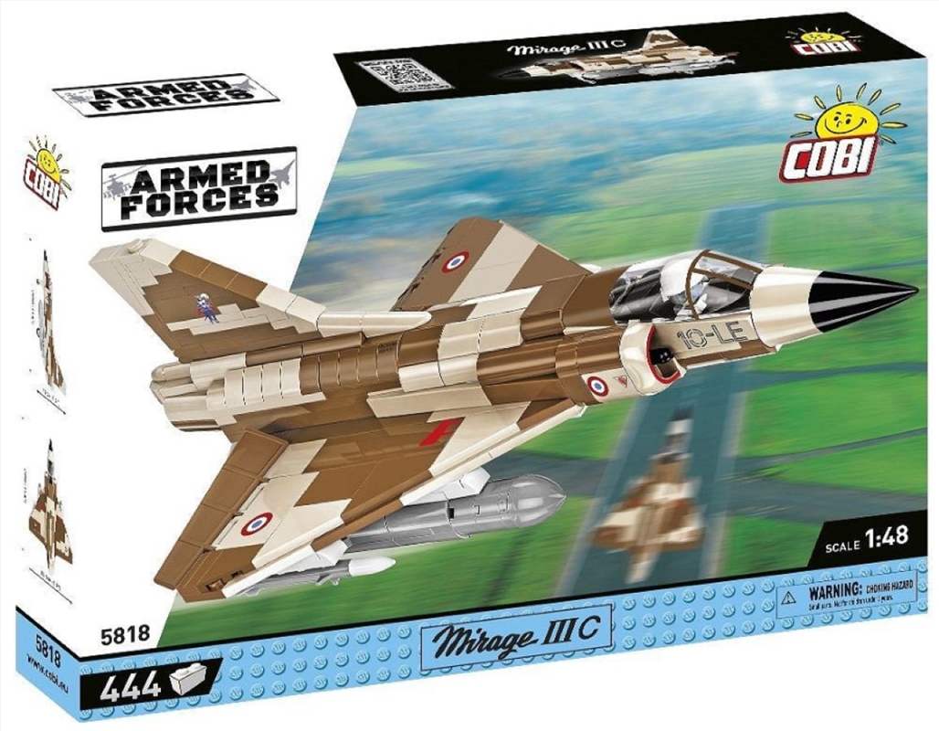 Armed Forces - Mirage IIIC Vexin (444 Piece Kit)/Product Detail/Figurines