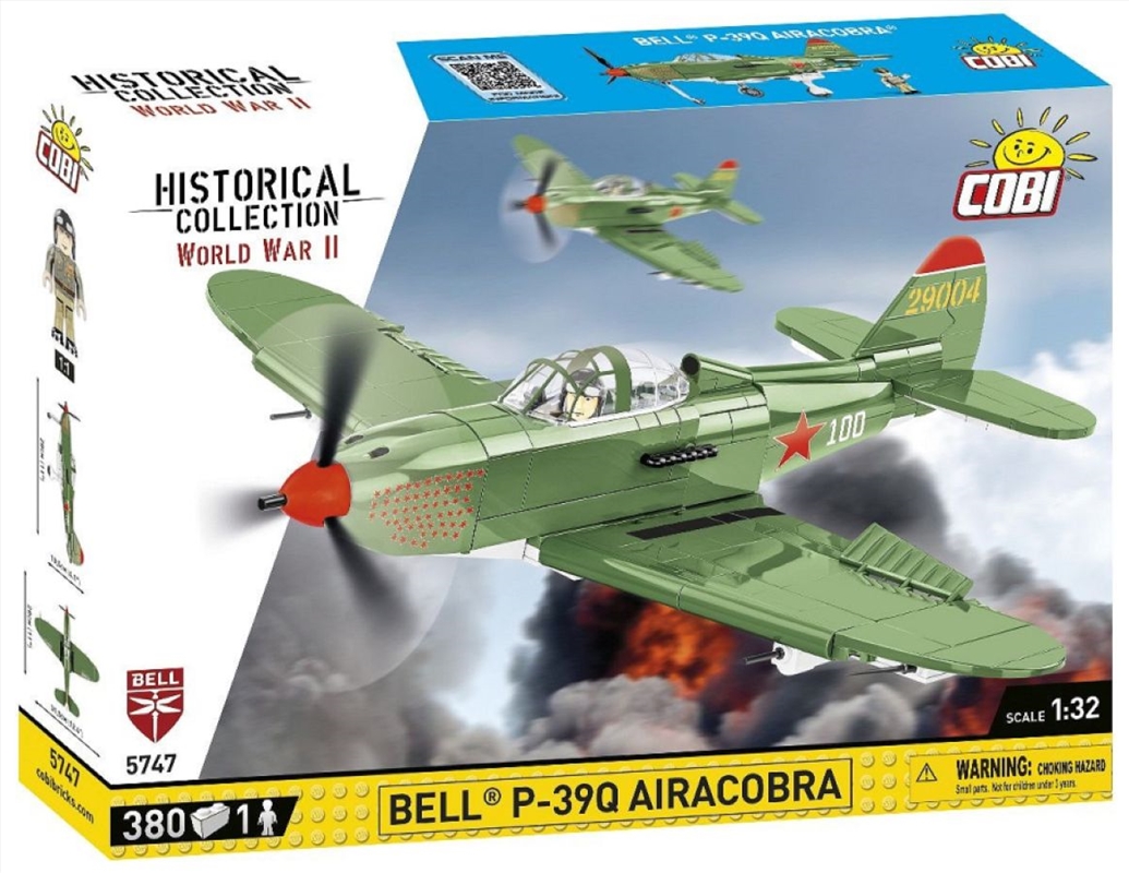 World War 2 - Bell P-39Q Airacobra (Soviet) (380 Piece Kit)/Product Detail/Figurines