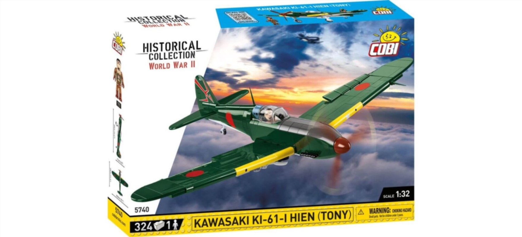 World War 2 - Kawasaki Ki-61-Hien (Tony) (350 Piece Kit)/Product Detail/Figurines