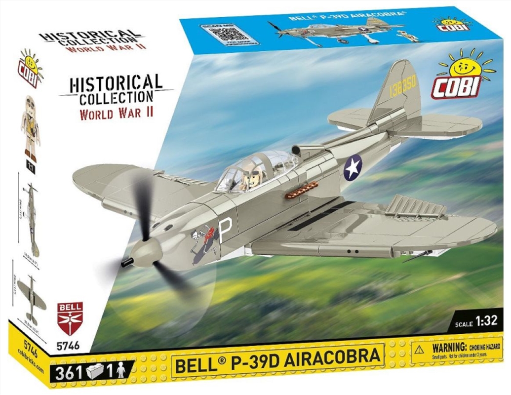 World War 2 - Bell P-39D Airacobra (US) (360 Piece Kit)/Product Detail/Figurines