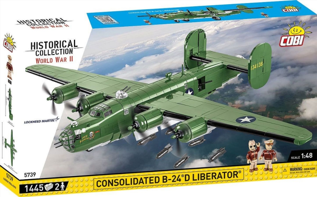 World War 2 - Consolidated B-24D Liberator (1413 Piece Kit)/Product Detail/Figurines