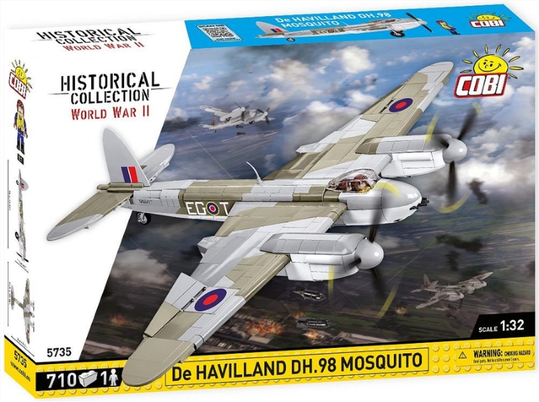 World War 2 - De Havilland DH-98 Mosquito (695 Piece Kit)/Product Detail/Figurines