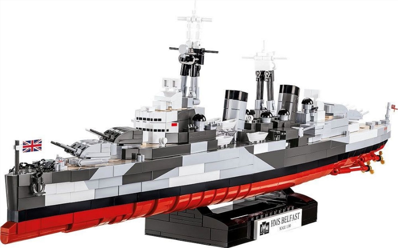 World War 2 - HMS Belfast (1515 Piece Kit)/Product Detail/Figurines