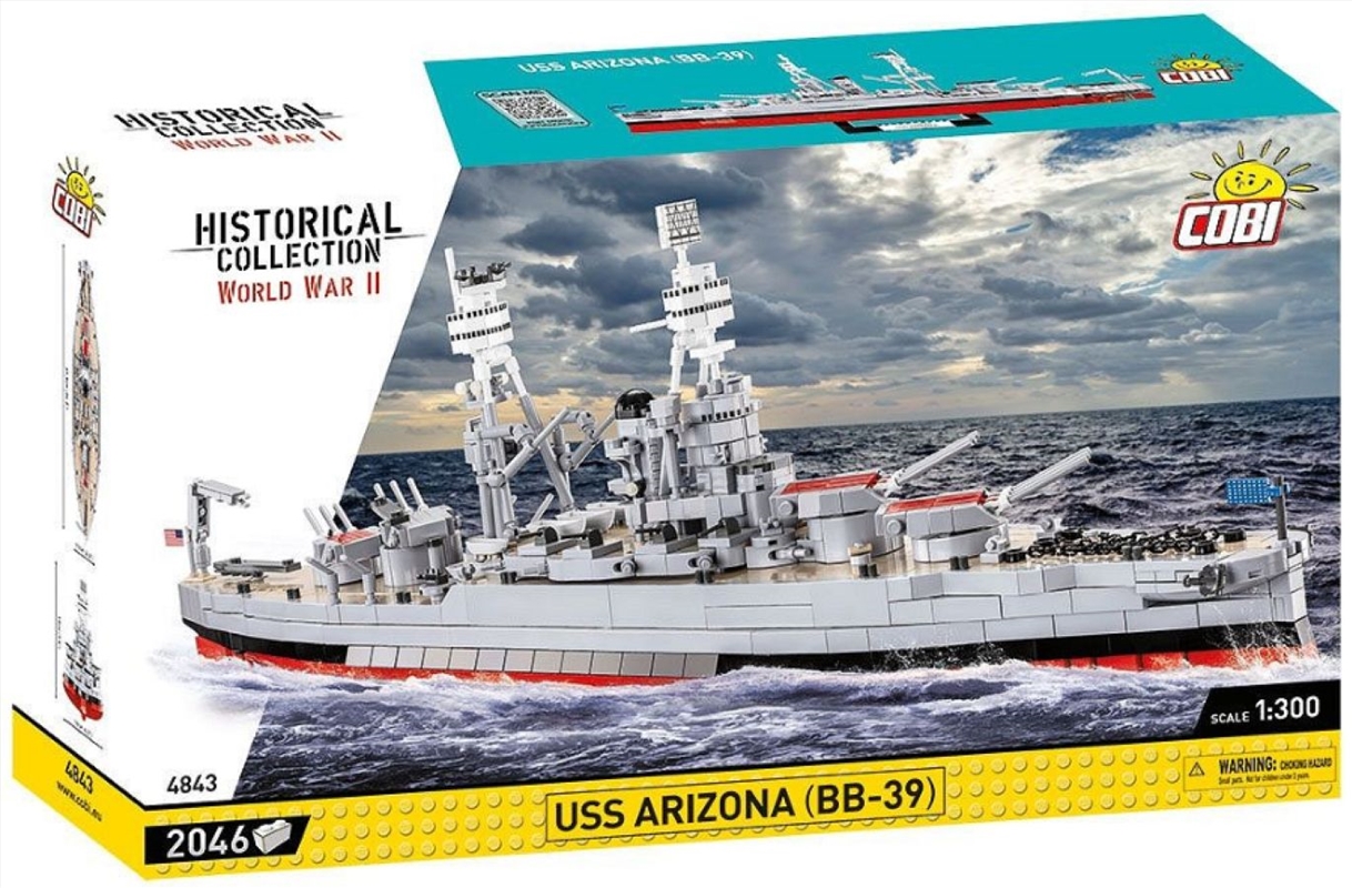 World War 2 - USS Arizona (BB-39) (2046 Piece Kit)/Product Detail/Figurines