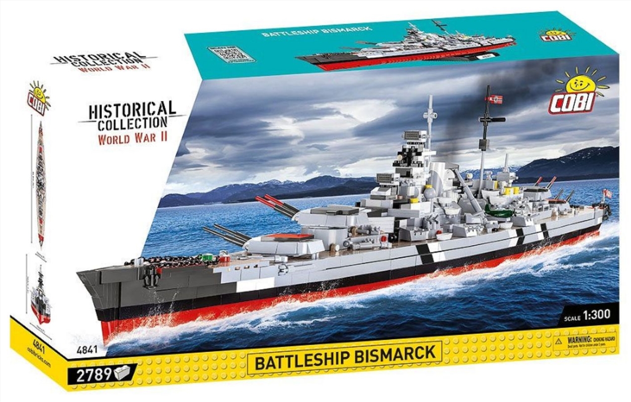 World War 2 - Battleship Bismarck (2810 Piece Kit)/Product Detail/Figurines