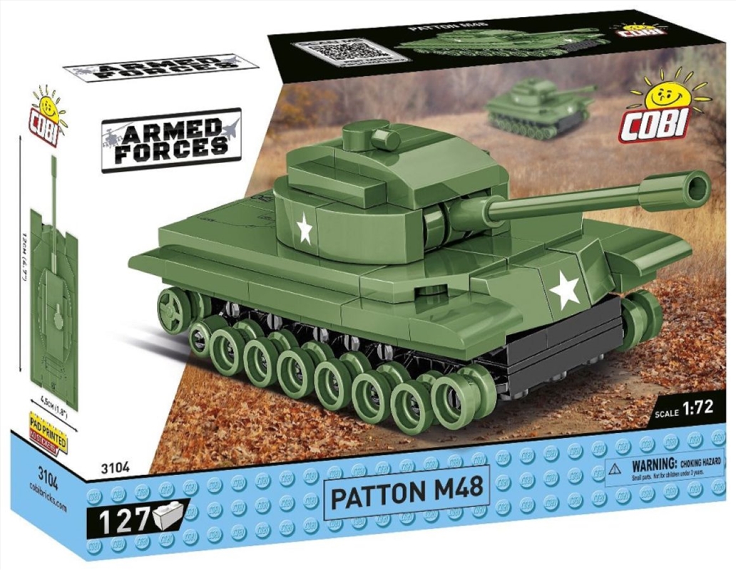 Armed Forces - Patton M48 (127 Piece Kit)/Product Detail/Figurines