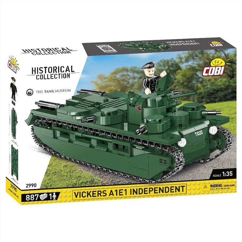 Great War - Vickers A1E1 Independent (886 Piece Kit)/Product Detail/Figurines